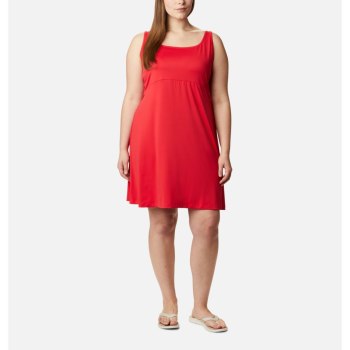 Columbia PFG Freezer III Plus Size, Vestidos Rojos Para Mujer | 782069-NIX